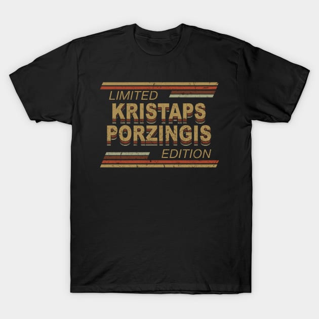 Limited Edition Kristaps Name Sports Birthday Gifts T-Shirt by Cierra Bauch